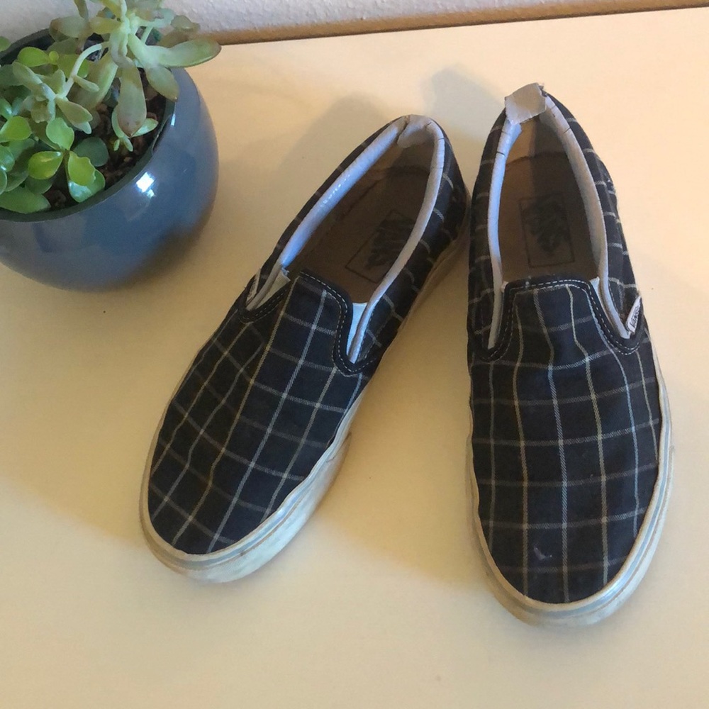 Vintage Plaid Vans